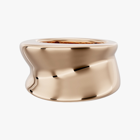 Fractal Collection Gold Ring Code 22008